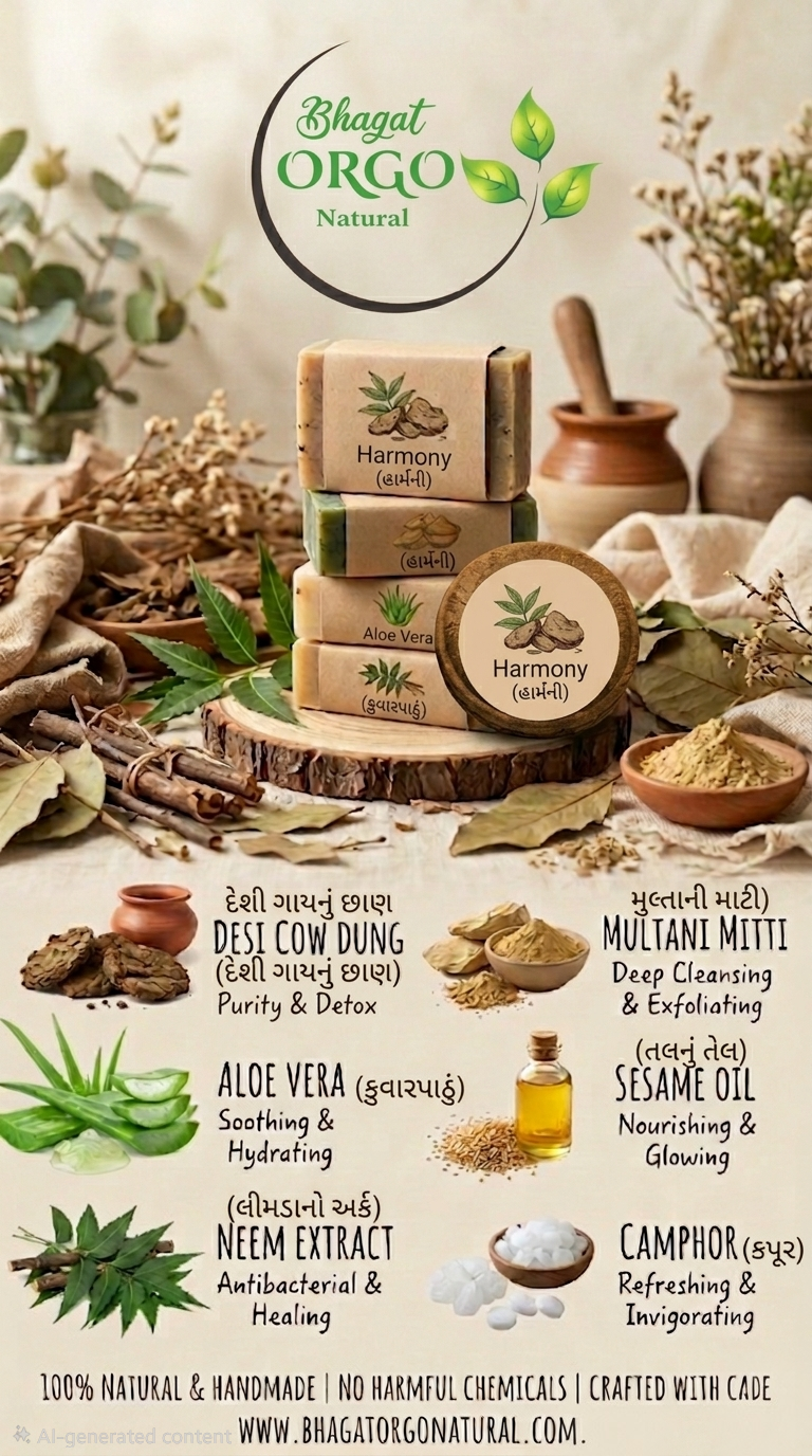 Gau sope chemical free shampoo and soap