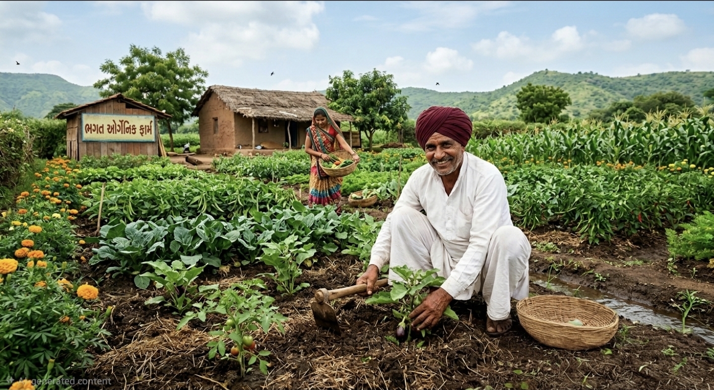 Organic farming ( ઓર્ગેનિક ખેતી)