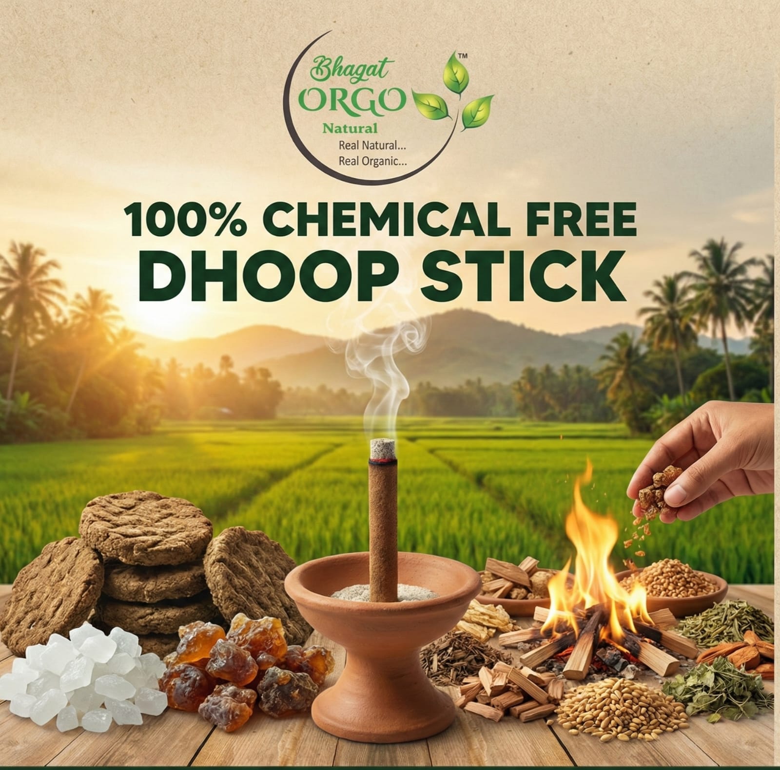 Chemical Free Dhoop Sticks
