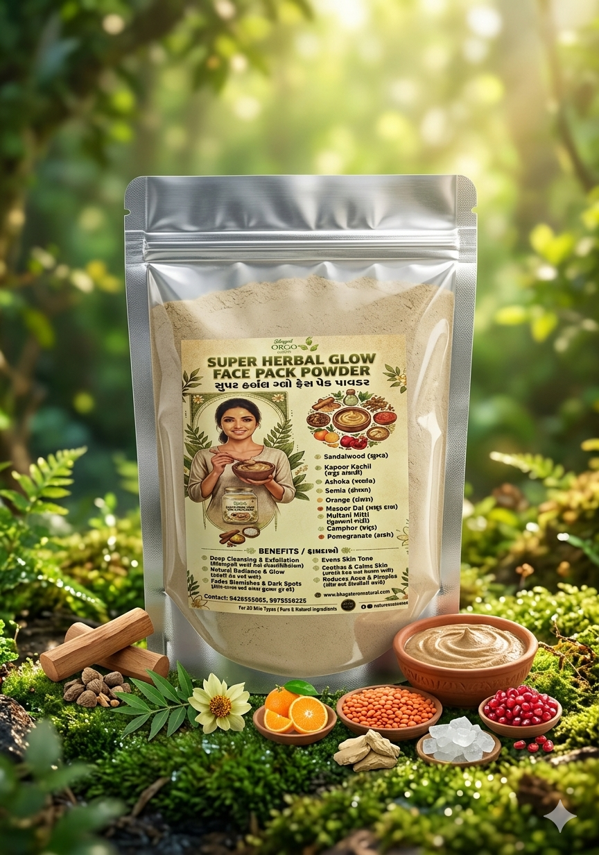 Face pack powder