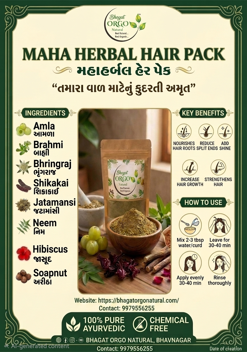Mahaherbal Hair pack
