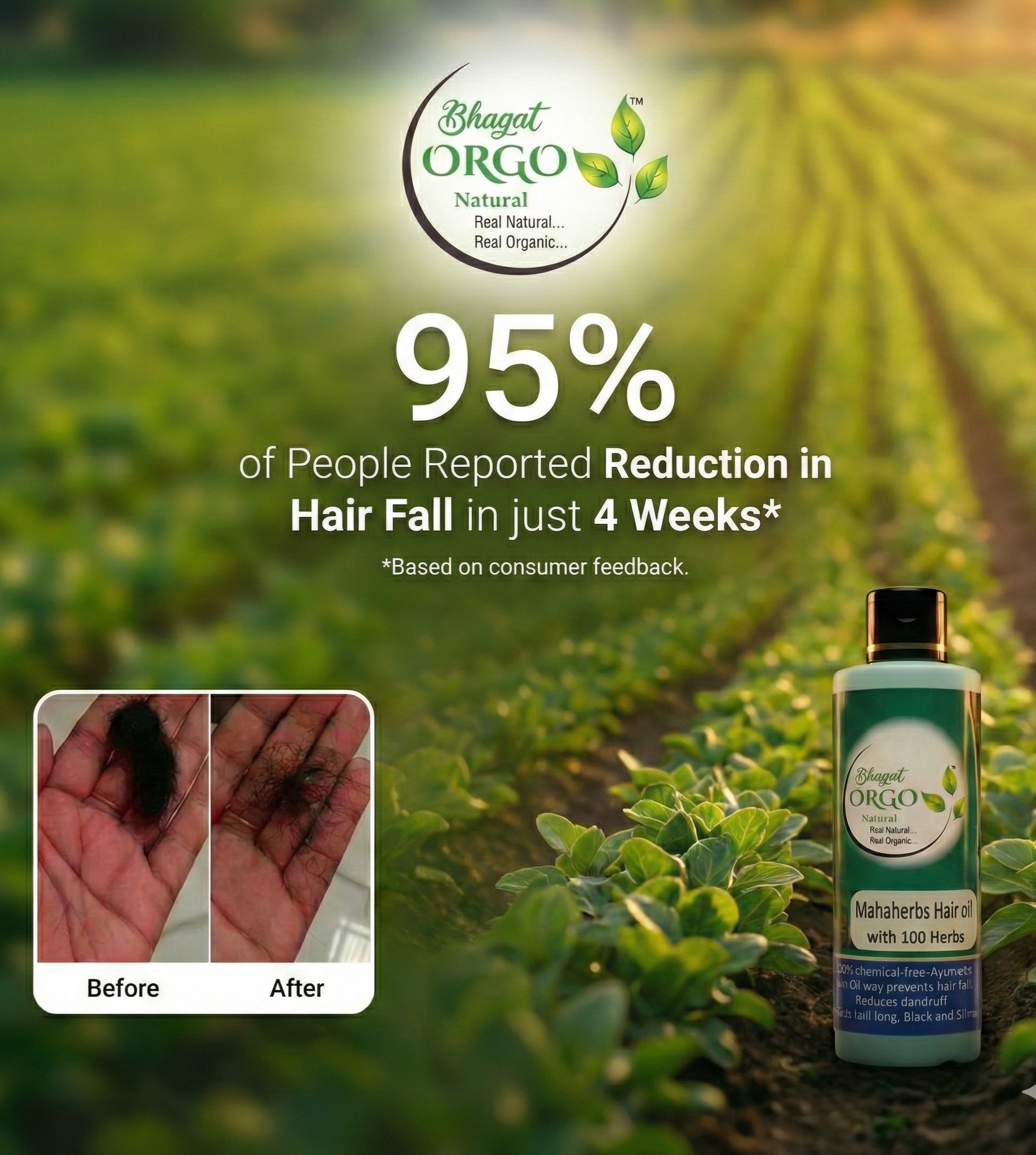 Mahaherbs Hair Oil (With 100 Herbs)