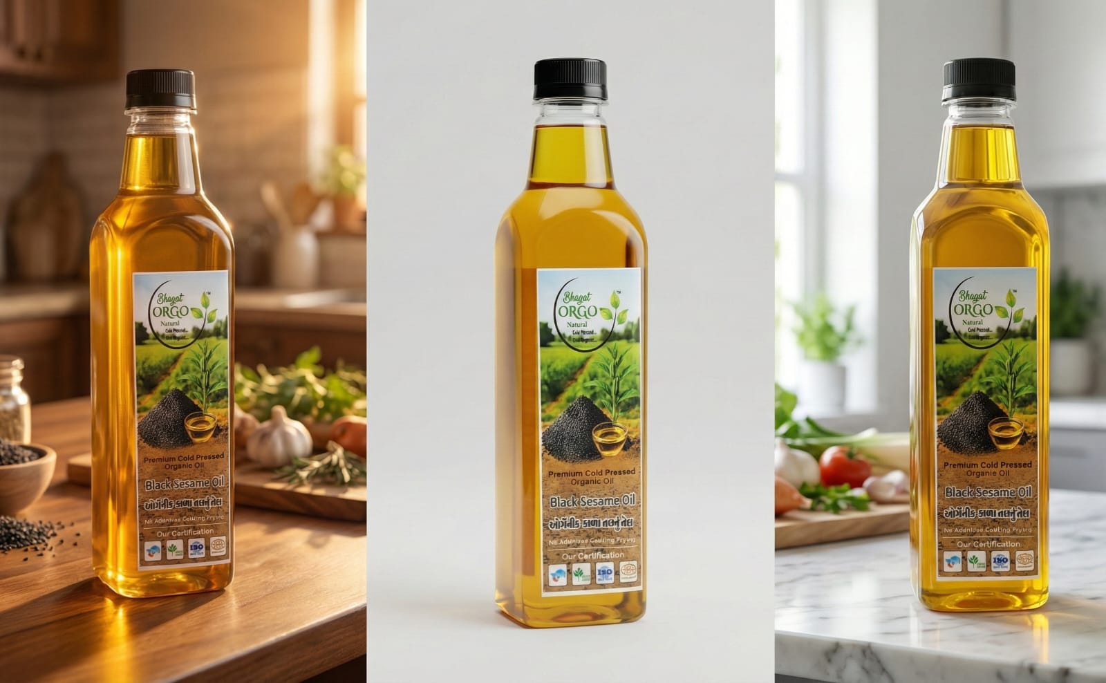 Organic Black Sesame Oil