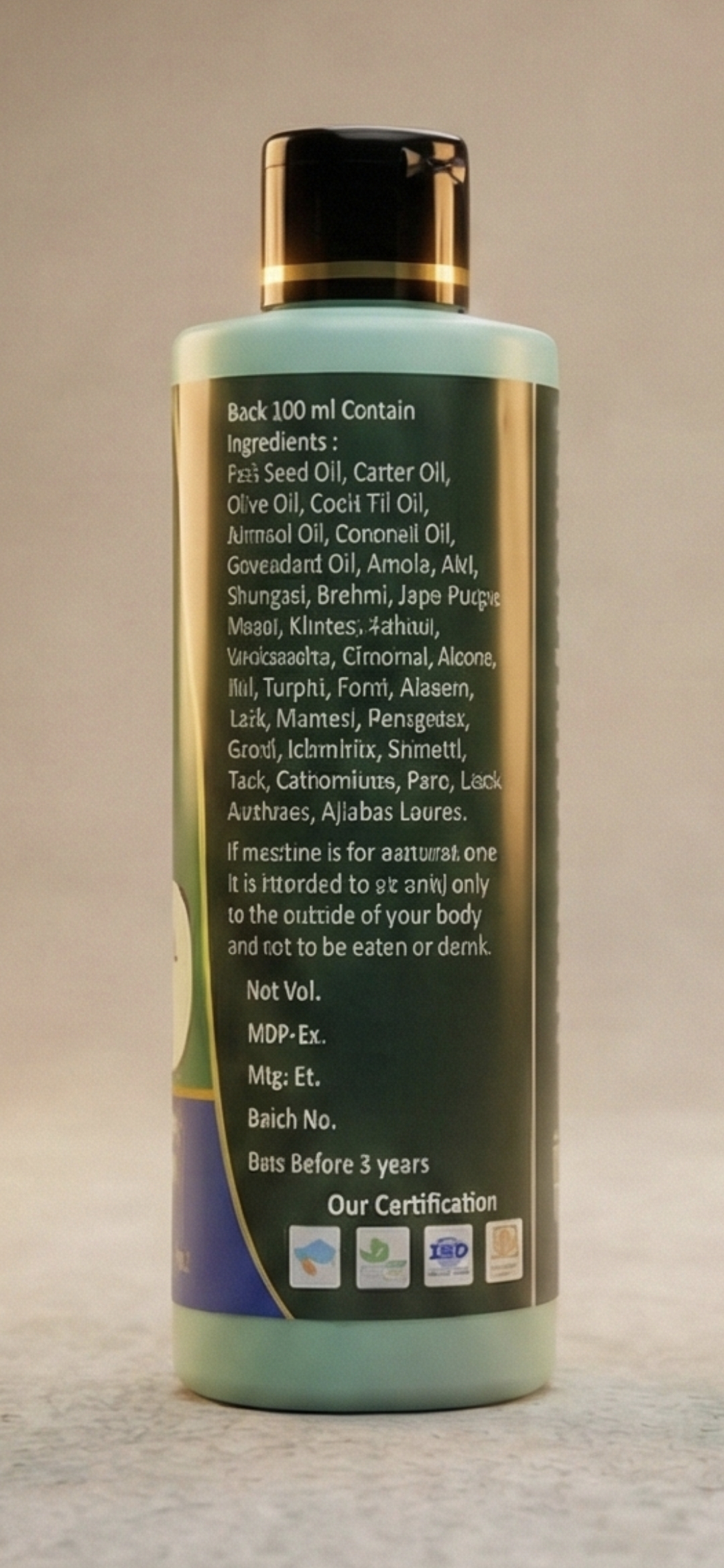 Mahaherbs Hair Oil (With 100 Herbs)