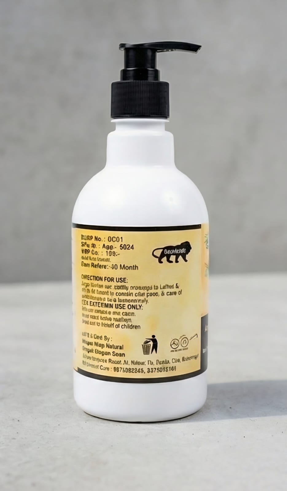 Natural Care Shampoo (Chemical)